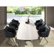 Silla giratoria polipiel negro Silla giratoria polipiel negro Negro
