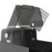Arenero para Gato Acero Inoxidable PawHut Arenero para Gato Acero Inoxidable PawHut Negro