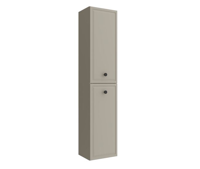 Columna de baño runa 30cm gris mate