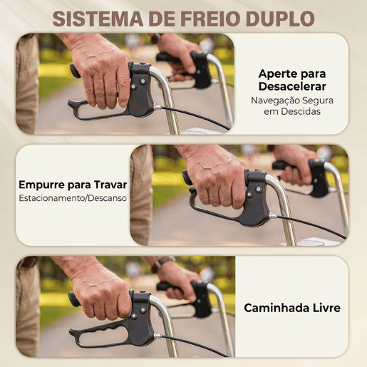 HOMCOM Andarilho Dobrável para Idosos, Andarilhos para Adultos com Assento e 4 Rodas Altura Ajustável Travões de Mão Cesto Bandeja e Suporte de Bengala Vermelho Vinho HOMCOM Andarilho Dobrável para Idosos, Andarilhos para Adultos com Assento e 4 Rodas Altura Ajustável Travões de Mão Cesto Bandeja e Suporte de Bengala Vermelho Vinho