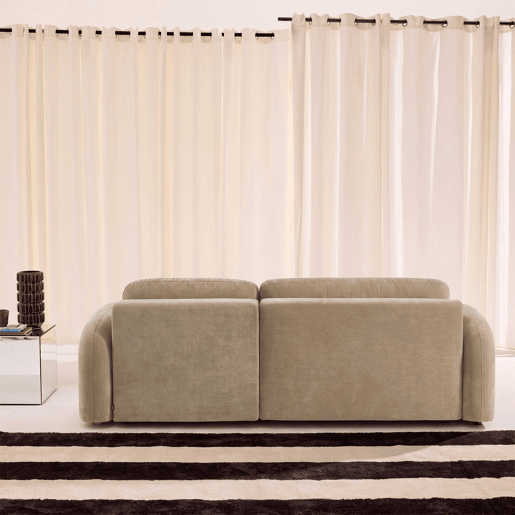 Sofá-cama de canto reversível com chaise longue, cama e baú, 3 lugares Taupe - 251x170x84 cm Sofá-cama de canto reversível com chaise longue, cama e baú, 3 lugares Taupe - 251x170x84 cm