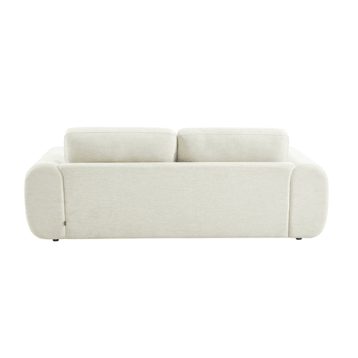Sofá em tecido, 3 lugares Creme - 216x88x78 cm Sofá em tecido, 3 lugares Creme - 216x88x78 cm