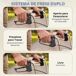 Andador para Anciano Acero Inoxidable, ABS HOMCOM Andador para Anciano Acero Inoxidable, ABS HOMCOM Azul