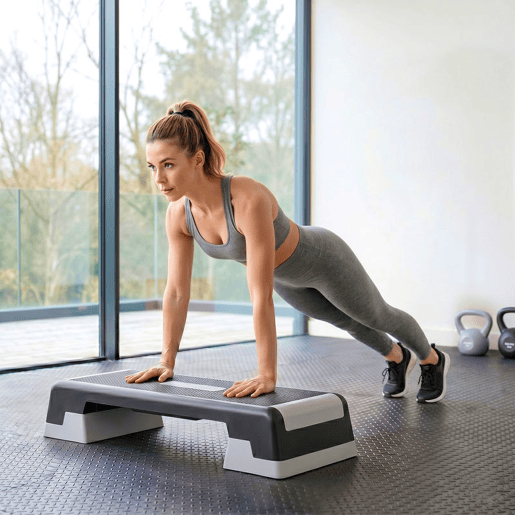 SPORTNOW Step de Aeróbica Step para Fitness Antiderrapante com Altura Ajustável de 152025 cm Base Robusta Carga 250 kg para Treino em Casa e Ginásio Preto SPORTNOW Step de Aeróbica Step para Fitness Antiderrapante com Altura Ajustável de 152025 cm Base Robusta Carga 250 kg para Treino em Casa e Ginásio Preto