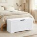 Baúl de Almacenaje HOMCOM, hogar - muebles de dormitorio 100 Baúl de Almacenaje HOMCOM, hogar - muebles de dormitorio 100 Blanco