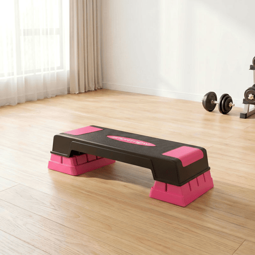 SPORTNOW Step Aeróbico Step para Fitness Antiderrapante com Altura Ajustável 1217,522,5 cm Base Robusta Suporta 250 kg para Treino em Casa ou Ginásio Rosa SPORTNOW Step Aeróbico Step para Fitness Antiderrapante com Altura Ajustável 1217,522,5 cm Base Robusta Suporta 250 kg para Treino em Casa ou Ginásio Rosa