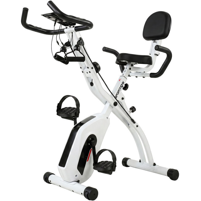 Bicicleta Estática Plegable Acero SPORTNOW