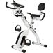 Bicicleta Estática Plegable Acero SPORTNOW Bicicleta Estática Plegable Acero SPORTNOW Blanco