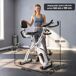 Bicicleta Estática Plegable Acero SPORTNOW Bicicleta Estática Plegable Acero SPORTNOW Blanco