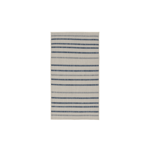 Tapete exterior 80x150 cm, brancoazul