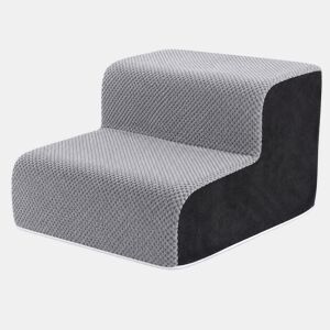 Escada Animais 2 Degraus 40x40x30cm Nyana | Curva Antiderrapante Espuma Densa