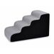 Escalera Mascotas 4 Escalones Nyana Pets | Ondulada Antideslizante Sin Montaje Escalera Mascotas 4 Escalones Nyana Pets | Ondulada Antideslizante Sin Montaje Gris