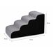 Escalera Mascotas 4 Escalones Nyana Pets | Ondulada Antideslizante Sin Montaje Escalera Mascotas 4 Escalones Nyana Pets | Ondulada Antideslizante Sin Montaje Gris