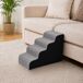 Escalera Mascotas 4 Escalones Nyana Pets | Ondulada Antideslizante Sin Montaje Escalera Mascotas 4 Escalones Nyana Pets | Ondulada Antideslizante Sin Montaje Gris