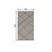 Alfombra exterior 80x150 Alfombra exterior 80x150 Gris