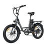 Pixar FUN1 36V 10.4Ah Bicicleta Elétrica 20x3 Fat Cinza