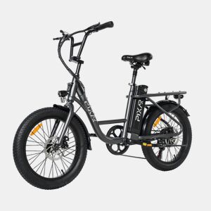 Pixar FUN1 36V 10.4Ah Bicicleta Elétrica 20x3 Fat Cinza