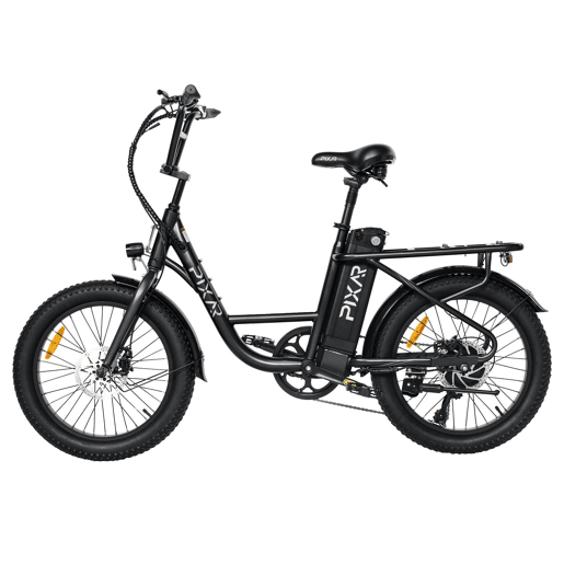 Pixar FUN1 36V 10.4Ah Bicicleta Elétrica 20x3 Fat Cinza