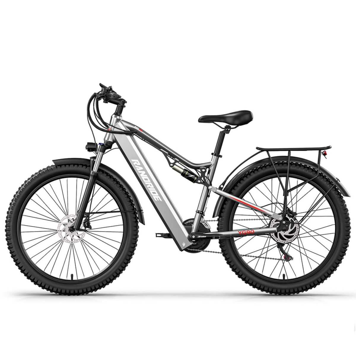 Bicicleta eléctrica RANDRIDE YG90 Batería 48V17Ah