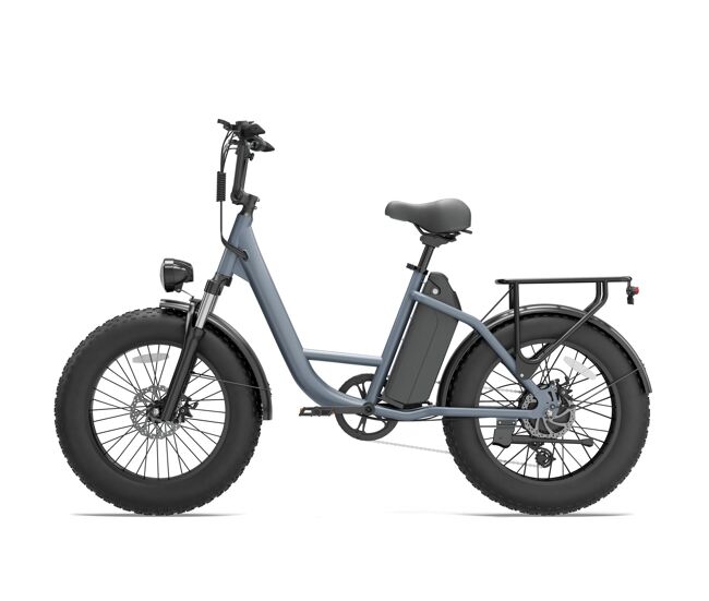 Bicicleta eléctrica | urlife | e20 pro | 48v15.6ah 20" frenos de disco ebike - gris