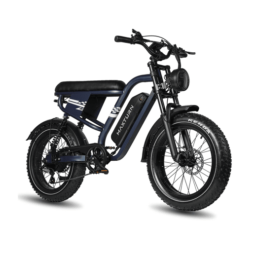 Bicicleta Elétrica MAXTURN MX10 - Bateria 48V13.5AH Pneus De 20u201D Travões A Disco óleo - Azul Bicicleta Elétrica MAXTURN MX10 - Bateria 48V13.5AH Pneus De 20u201D Travões A Disco óleo - Azul