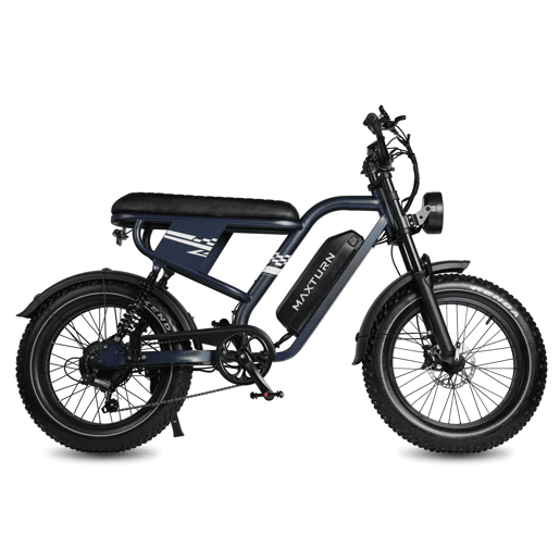 Bicicleta Elétrica MAXTURN MX10 - Bateria 48V13.5AH Pneus De 20u201D Travões A Disco óleo - Azul Bicicleta Elétrica MAXTURN MX10 - Bateria 48V13.5AH Pneus De 20u201D Travões A Disco óleo - Azul