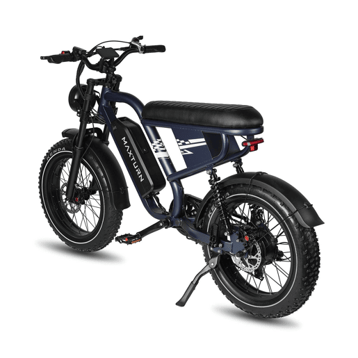Bicicleta Elétrica MAXTURN MX10 - Bateria 48V13.5AH Pneus De 20u201D Travões A Disco óleo - Azul Bicicleta Elétrica MAXTURN MX10 - Bateria 48V13.5AH Pneus De 20u201D Travões A Disco óleo - Azul