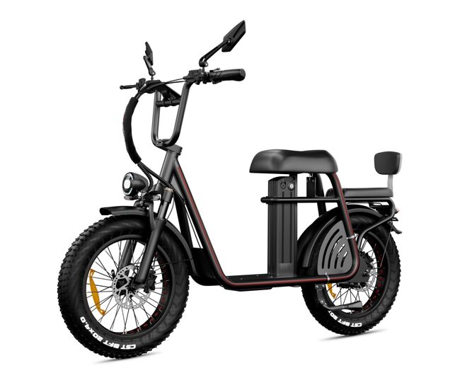 Bicicleta eléctrica | drvetion | et20 | 750w 48v15ah 20" freno hidráulico ebike - negro