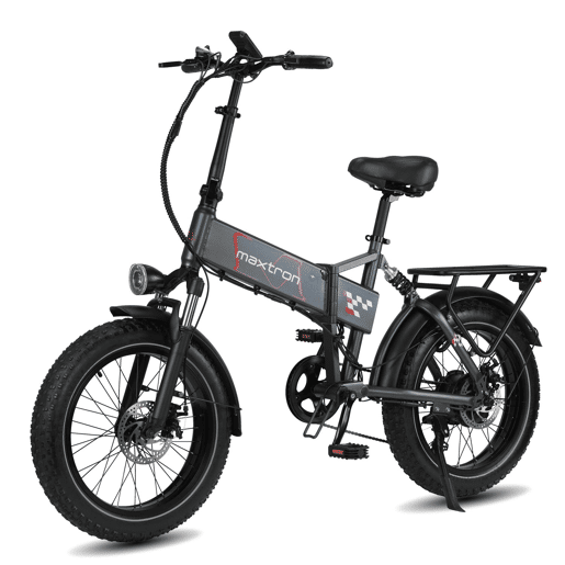 Bicicleta Elétrica MAXTURN Polaris Bateria 48V13AH 20 Travão A Disco A Cabo - Cinza