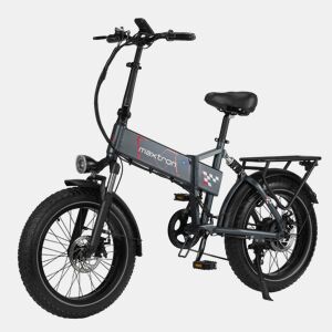 Bicicleta Elétrica MAXTURN Polaris Bateria 48V13AH 20 Travão A Disco A Cabo - Cinza