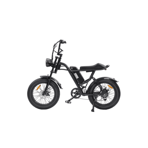 RUSH HORSE V1 Bicicleta Elétrica Bateria 48V 15Ah Pneus de 20x4,0 polegadas Suspensão Dupla - Preto RUSH HORSE V1 Bicicleta Elétrica Bateria 48V 15Ah Pneus de 20x4,0 polegadas Suspensão Dupla - Preto