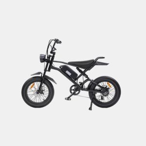 RUSH HORSE V2 Bicicleta Elétrica Bateria 48V 15Ah Suspensão Dupla Modos de condução duplos - Preto