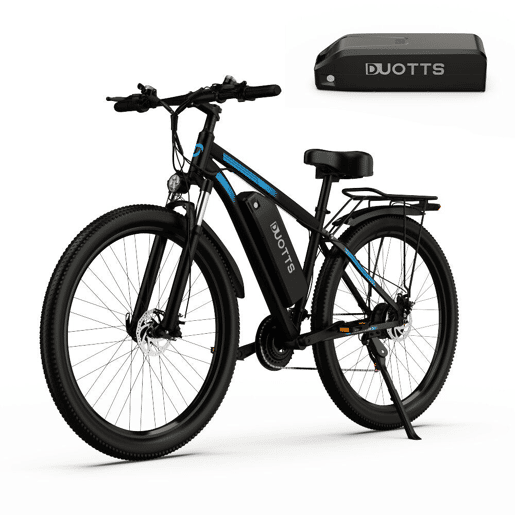 Bicicleta Elétrica Dupla Bateria Duotts C29 - Bateria 720WH Autonomia 60KM - Preto Bicicleta Elétrica Dupla Bateria Duotts C29 - Bateria 720WH Autonomia 60KM - Preto