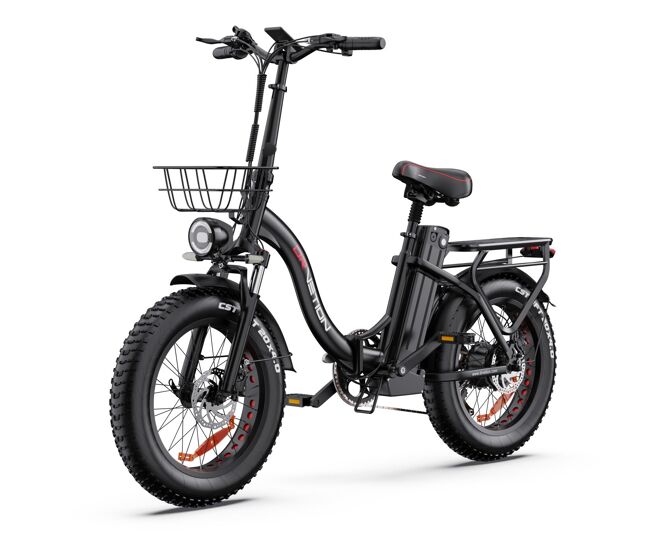 Bicicleta eléctrica | drvetion | ct20 pro max | 48v20ah 20" freno hidráulico ebike - negro