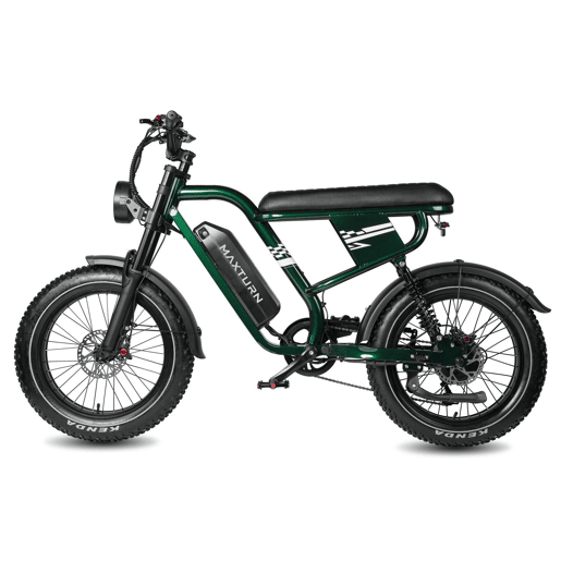Bicicleta Elétrica MAXTURN MX10 - Bateria 48V13.5AH Pneus De 20u201D Travões A Disco óleo - Verde Bicicleta Elétrica MAXTURN MX10 - Bateria 48V13.5AH Pneus De 20u201D Travões A Disco óleo - Verde