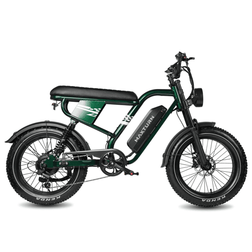 Bicicleta Elétrica MAXTURN MX10 - Bateria 48V13.5AH Pneus De 20u201D Travões A Disco óleo - Verde Bicicleta Elétrica MAXTURN MX10 - Bateria 48V13.5AH Pneus De 20u201D Travões A Disco óleo - Verde