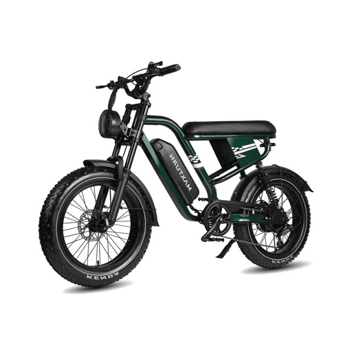 Bicicleta Elétrica MAXTURN MX10 - Bateria 48V13.5AH Pneus De 20u201D Travões A Disco óleo - Verde Bicicleta Elétrica MAXTURN MX10 - Bateria 48V13.5AH Pneus De 20u201D Travões A Disco óleo - Verde