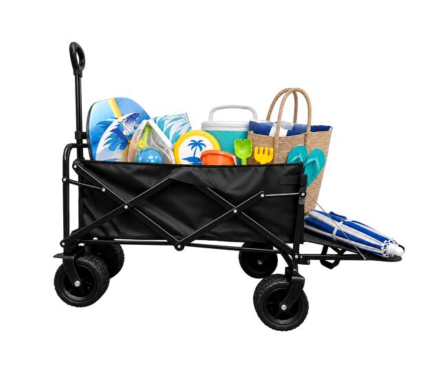 Carro plegable multiusos nyana home | carrito de transporte de gran capacidad hasta 150 kg