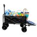 Carro Plegable Multiusos | Carrito Transporte Puerta Abatible Carro Plegable Multiusos | Carrito Transporte Puerta Abatible Negro/ Gris