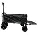 Carro Plegable Multiusos | Carrito Transporte Puerta Abatible Carro Plegable Multiusos | Carrito Transporte Puerta Abatible Negro/ Gris