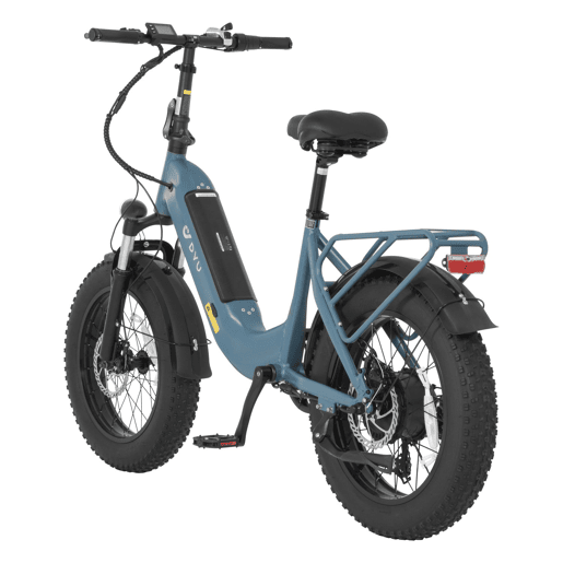 DYU FF500 500W Bateria 48V14Ah E-bike 20 polegadas Freio a Disco - Azul DYU FF500 500W Bateria 48V14Ah E-bike 20 polegadas Freio a Disco - Azul