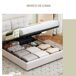 Cama doble, cama con almacenamiento, LED 220x167 Cama doble, cama con almacenamiento, LED 220x167 Beige