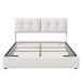 Cama doble, cama con almacenamiento, LED 220x167 Cama doble, cama con almacenamiento, LED 220x167 Beige