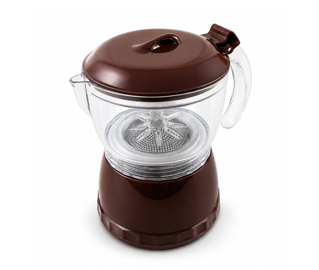 Cafetera para microondas klack 6 tazas con filtro reutilizable, apta para lavavajillas y fácil de usar