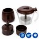 Cafetera para Microondas Klack con Filtro Reutilizable Cafetera para Microondas Klack con Filtro Reutilizable Marrón