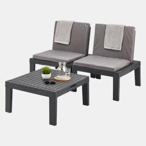 Sala de estar exterior em PVC
