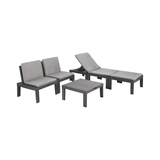 Sala de estar exterior em PVC
