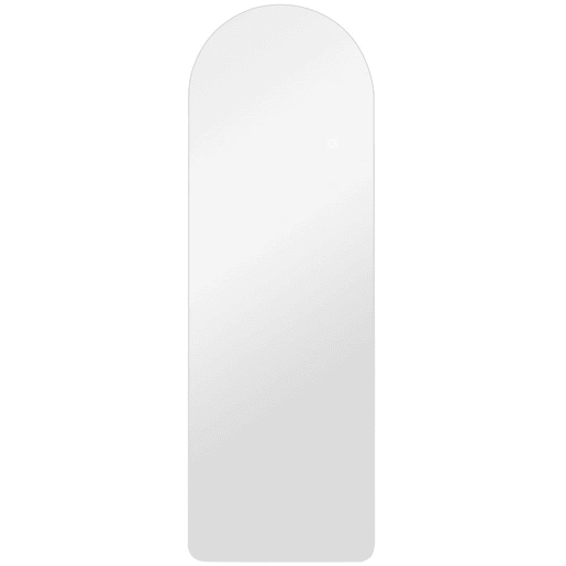 HOMCOM Espelho de Corpo Inteiro com Luzes, 120x40 cm, Espelho de Parede Arqueado, Sem Moldura, 3 Temperaturas de Cor, Brilho Ajustável, Função Memória, para Quarto, Sala, Transparente HOMCOM Espelho de Corpo Inteiro com Luzes, 120x40 cm, Espelho de Parede Arqueado, Sem Moldura, 3 Temperaturas de Cor, Brilho Ajustável, Função Memória, para Quarto, Sala, Transparente