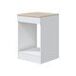 Alacena de Cocina un Compartimento en Madera Melaminada Alacena de Cocina un Compartimento en Madera Melaminada Blanco