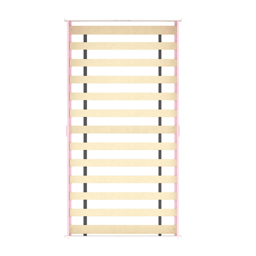AIYAPLAY Cama Infantil, 70x140 cm, Cama Montessori com Grades Altas, Tema de Algodão-Doce, para Crianças de 3 a 6 Anos, Rosa AIYAPLAY Cama Infantil, 70x140 cm, Cama Montessori com Grades Altas, Tema de Algodão-Doce, para Crianças de 3 a 6 Anos, Rosa